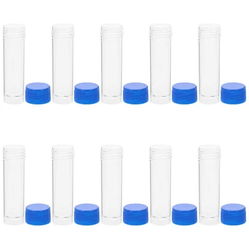 10 DB, Praktikus Műanyag pohár Vizelet Tartály 25-30ml nélkül Címke Laboratóriumi Orvosi Használata