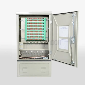 144 core ugró ingyenes optikai átviteli doboz SMC Száloptikai Kábel Cross Connect Kabinet optikai elosztó szekrény SC FC