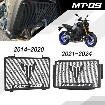 2023 Motorkerékpár Tartozékok Radiátor védőrácsot Fedezze Védő Yamaha MT-09 MT09 MT 09 SP 2014 2015 2016 2017 2018-2022