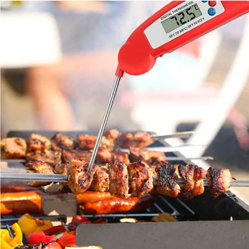2023 Új Digitális Hús-Hőmérőt BBQ Sütő Hőmérő Hőmérő Barbecue Vízálló Konyhában Főzés Tej Grillezés BakingTools