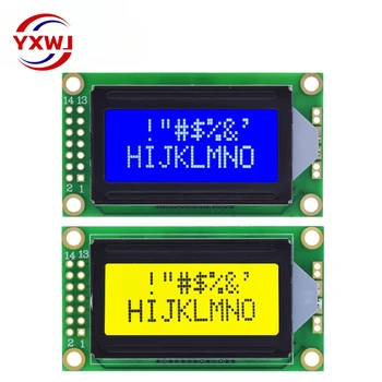 8 x 2 LCD Modul 0802 Karakter Kijelző Kék / Sárga Zöld Arduino
