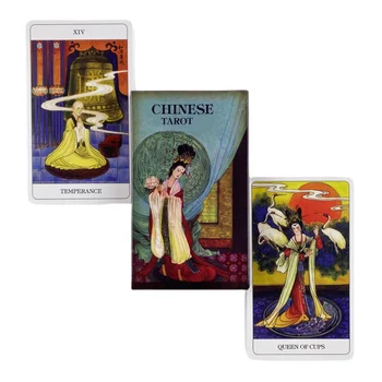 A Kínai Pakli Tarot Kártyák, Lovas, Utazás Verzió Zseb Méret Társasjáték Angol Jóslás Kiadás Kezdőknek Hajó