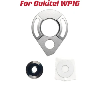 A Oukitel WP16 mobiltelefon Eredeti Hátsó Hátsó Kamera Objektív Üveg alkatrész Képernyő Védő+Fém táska