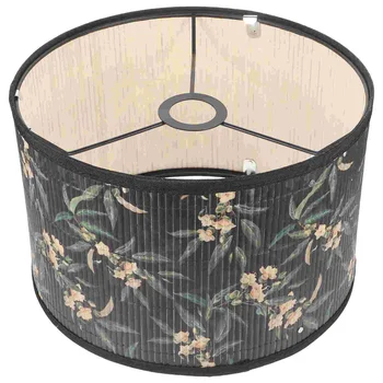 Absztrakt Virágos Fény Fedél Lámpa Árnyékában Bambusz Lámpa Védőburkolat Otthoni Ellátás