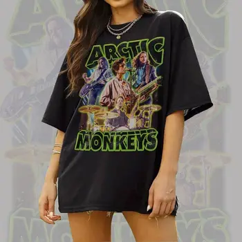 Arctic Monkeys Túra 2023 Ing, Észak-Amerikai Túra Póló Új Fekete Póló