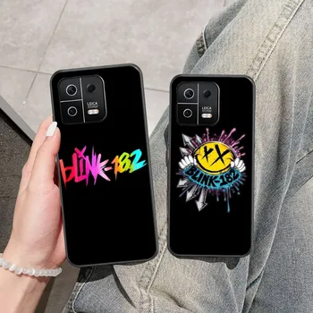 Blink-182 neonreklám Telefon Esetében A Xiaomi 13 12 11 Redmi Note12 Poco F5 F4 Sorozat Puha Fekete Telefon Fedél