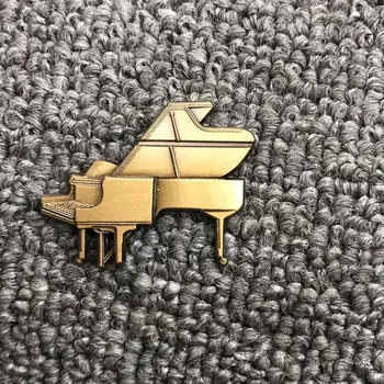 Fém jelvény, kerozin könnyebb olaj öngyújtó gázgyújtó cigarettatárca DIY kézzel készített dekoráció tartozék zongora