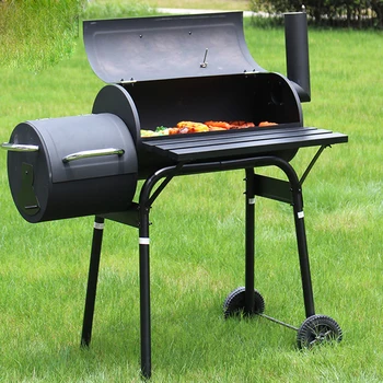 Kerti sütő Amerikai BBQ pörkölt, meg sült füstölt barbecue rack kert udvar megvastagodott faszenes grill sütő