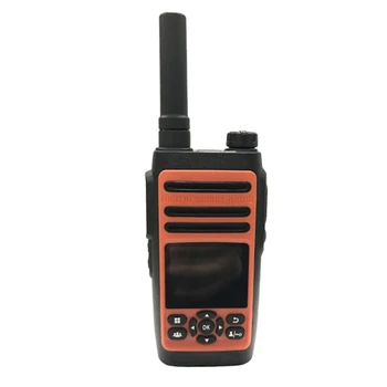 Kézi Mstar biztonsági őr berendezés két Rádió Walkie Talkie 4G LTE HJ960L A SIM-Kártya