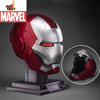 Marvel Cosplay vasember MK5 Sisak 1:1 Elektromos Több darab Nyitó-Záró angol Hang Távirányító szerepjáték