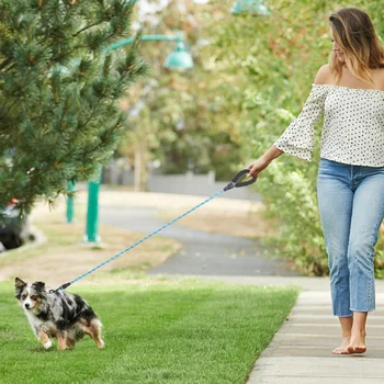 Nylon Kutya Hám Póráz Közepes Testű Kutyáknak Vezet Pet Képzés Sétáló Biztonsági Hegyet Mászni Kutya Póráz Pet Supplies