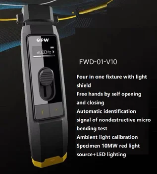 OFW Mini Li-akkumulátor Chargable Optikai Azonosító Élő Optikai Érzékelő VFL 10mw Vizuális hibakeresőt LED FTTH