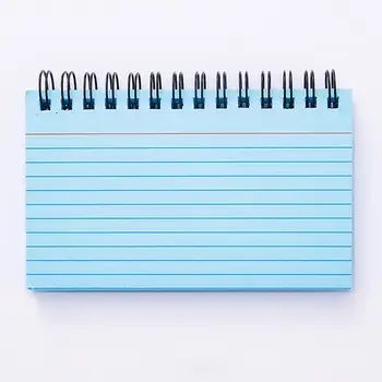 Sima Papír Notebook Színes Tekercs Design Notebook Spirál Index Kártya a Tanulmányi Hivatal az Iskola Sima Írás Kimondta, Notecards