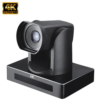 Szakmai 4k30fps 144X Zoom, PTZ Videó Konferencia Kamera USB 3.0 SDI HDM IP-8MP Streaming Rendszer