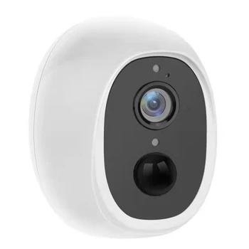 Wifi Kamera Akkumulátor Vezeték nélküli Biztonsági Kamera kétirányú Audio mozgásérzékelés 720P Alacsony fogyasztású IP66 Időjárásálló Kamera