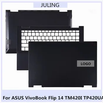 Új, Eredeti Laptop LCD Felső hátlap/Palmrest/Alsó borítás/Hings Az ASUS VivoBook Flip 14 TM420I TP420UA